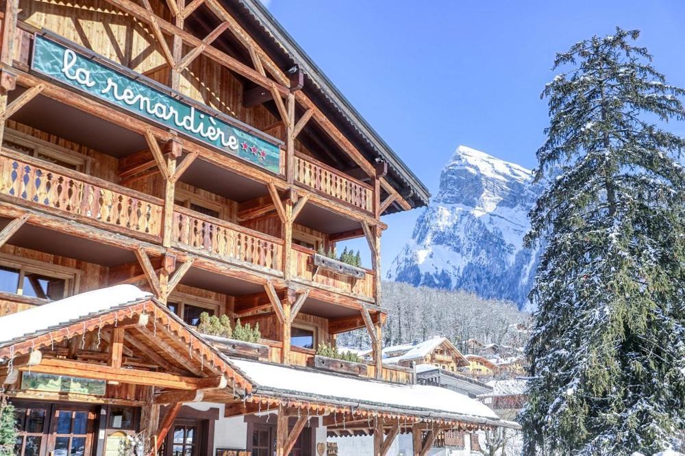 Residence Hôtelière La Renardiere Samoëns Exterior foto